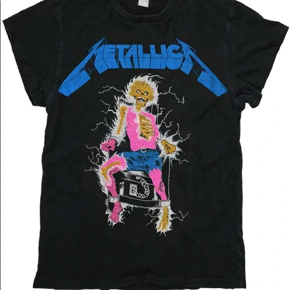 ISO MADEWORM METALLICA RIDE THE LIGHTNING